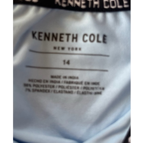 Kenneth Cole New York Boys Light Blue School Uniform Polo Shirt Size 14 - Picture 6 of 9